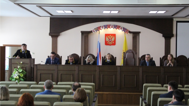 Вопросы обеспечения деятельности мировых судей Чувашской Республики обсуждены сегодня в Верховном Суде Чувашской Республик